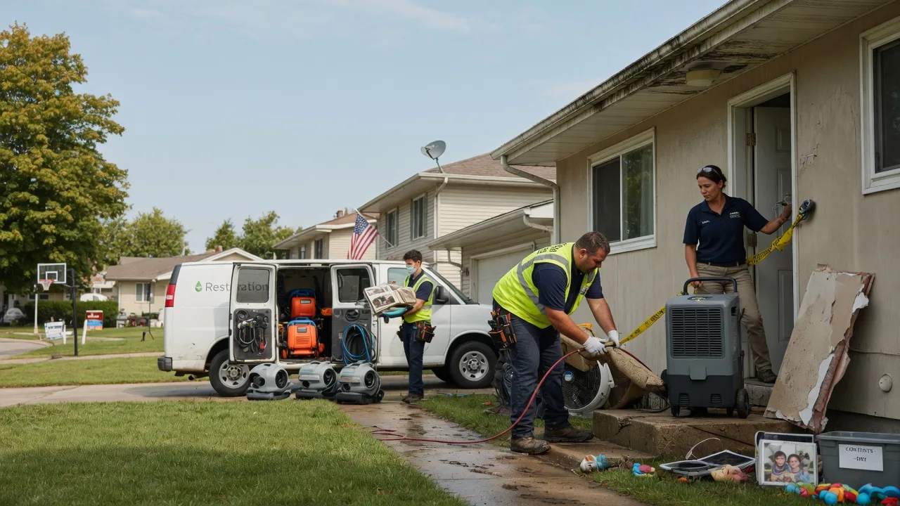 Water Damage Restoration in Cherry Tree, PA near me